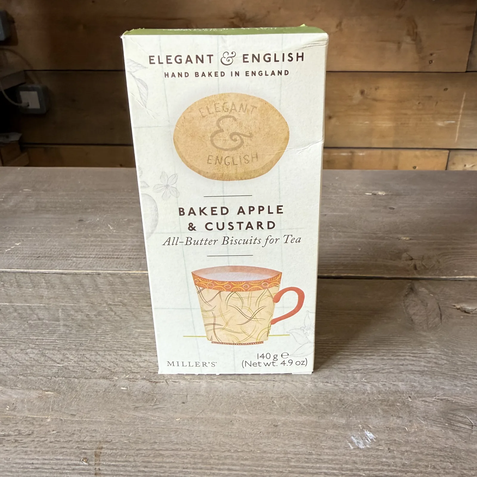 Millers Apple & Custard Biscuits
