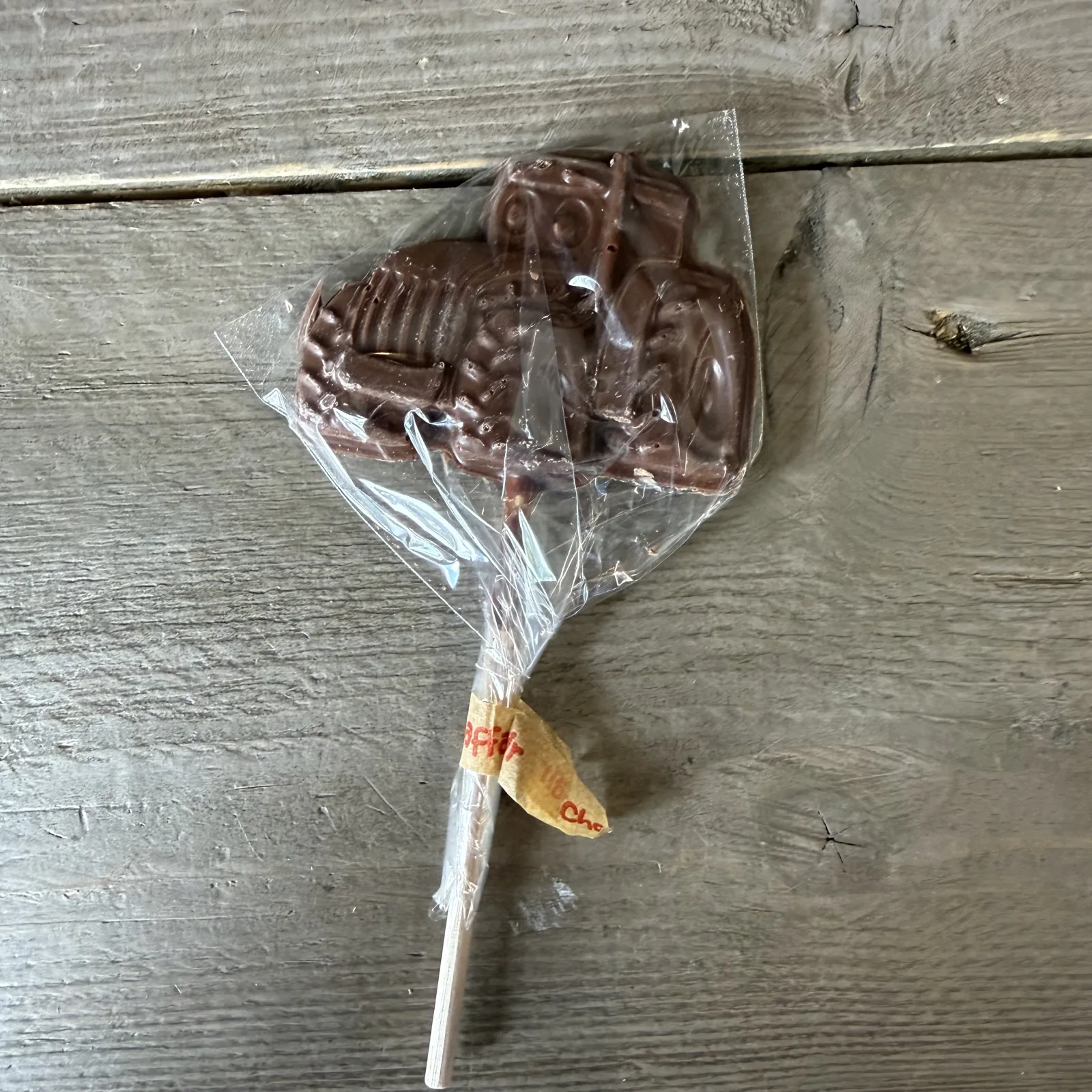 Chocolate Farmyard Lolly