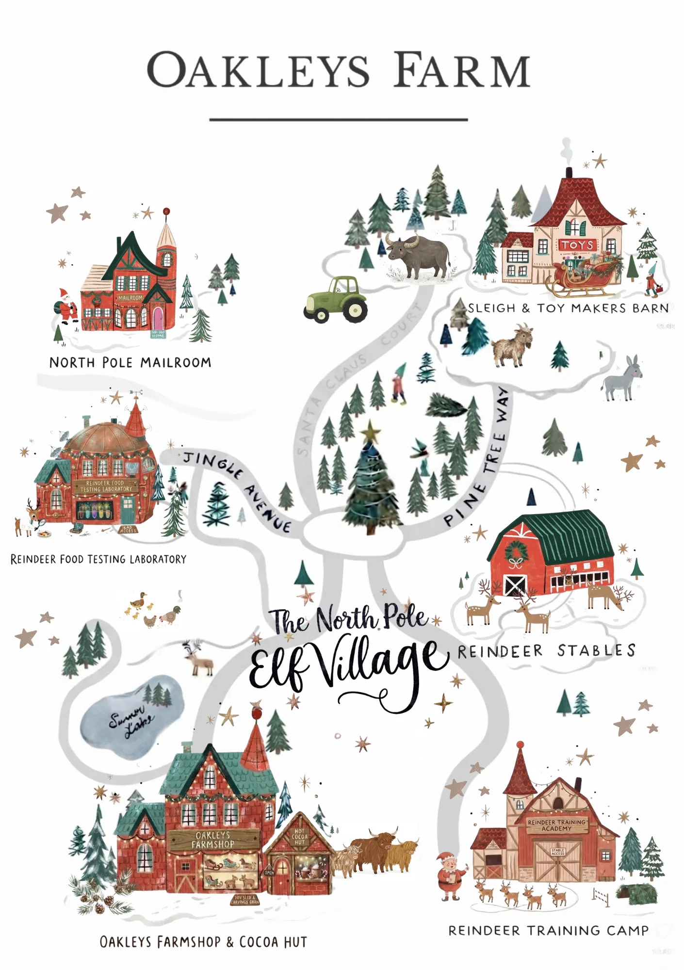 Christmas On The Reindeer Farm & Secret Elf Village - event photo