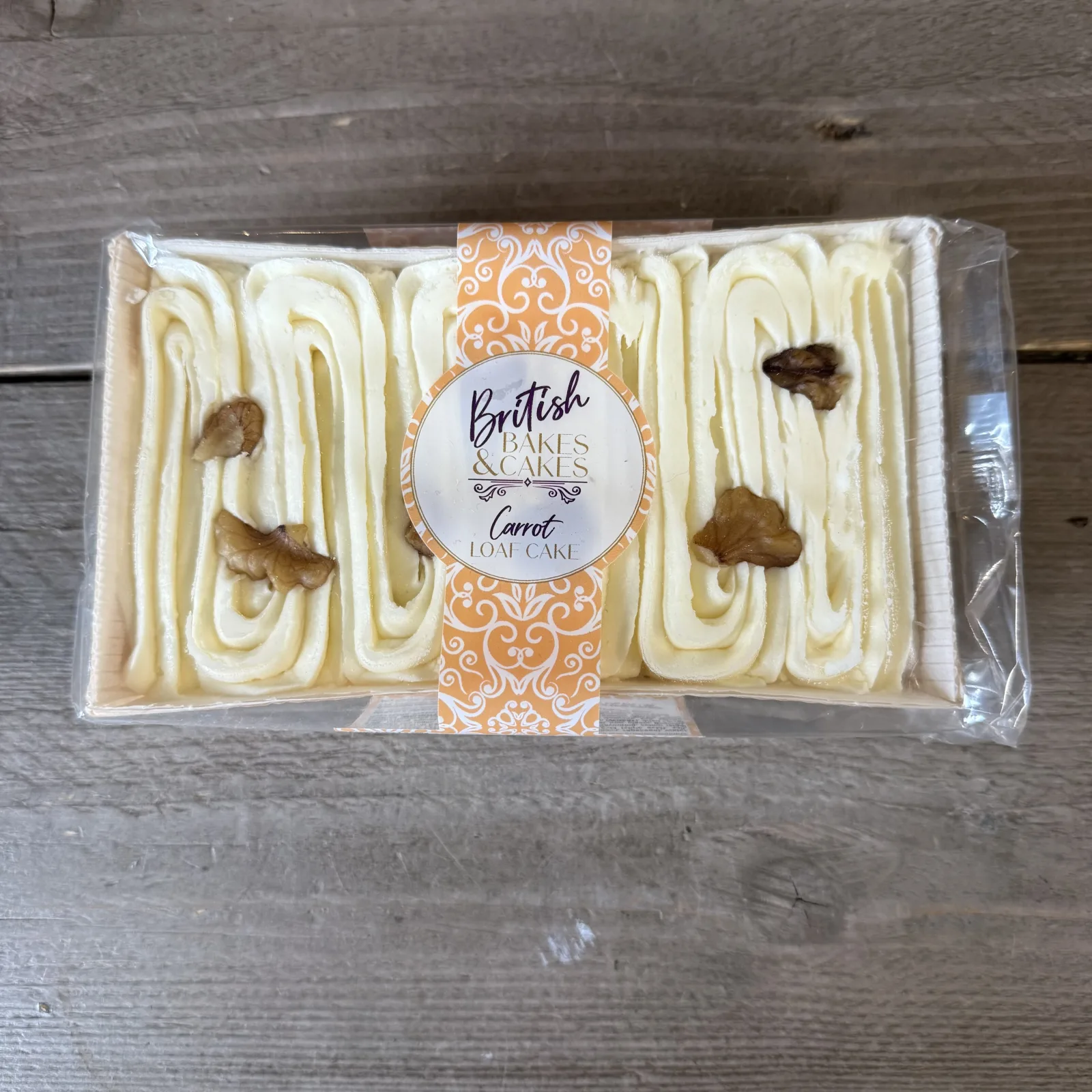 British Bakes and Cakes - Carrot Cake