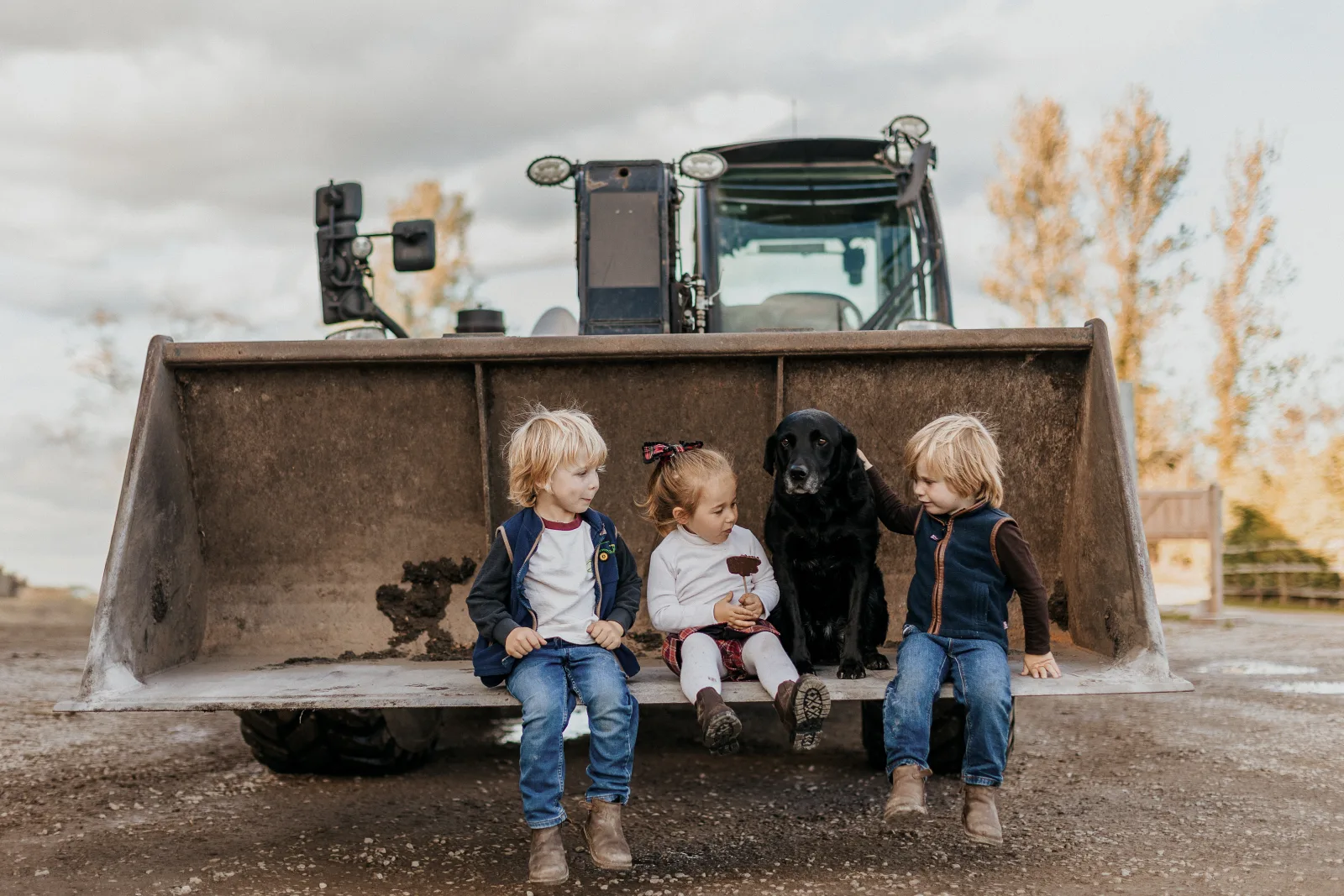Family photo shoots on the farm - event photo