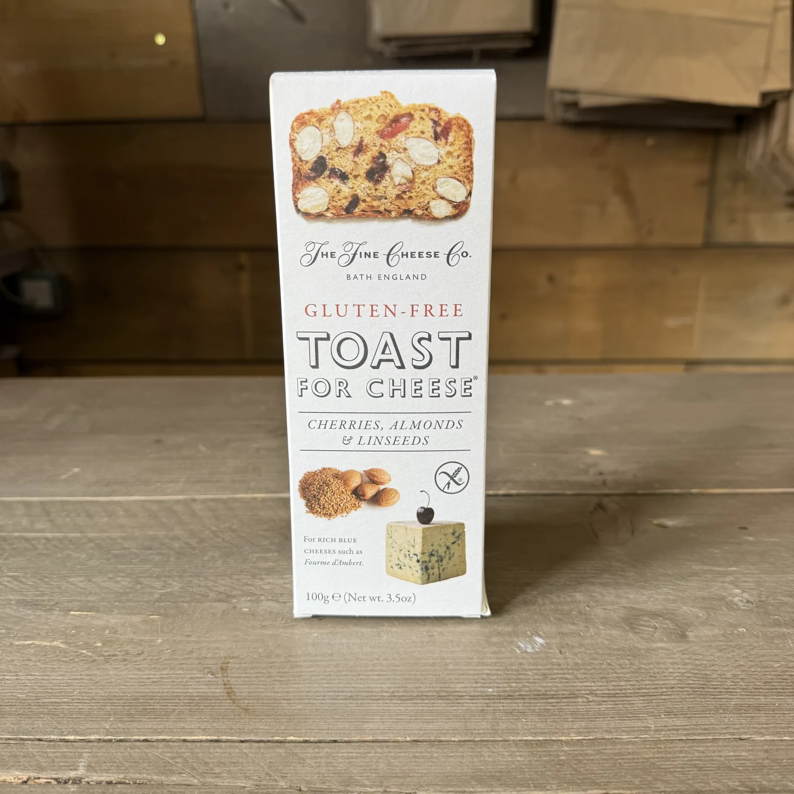 Gluten Free Toast for Cheese Cherries