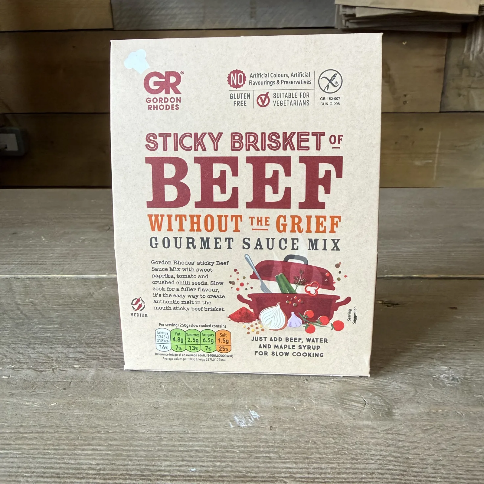 Gordon Rhodes Sticky Brisket of Beef