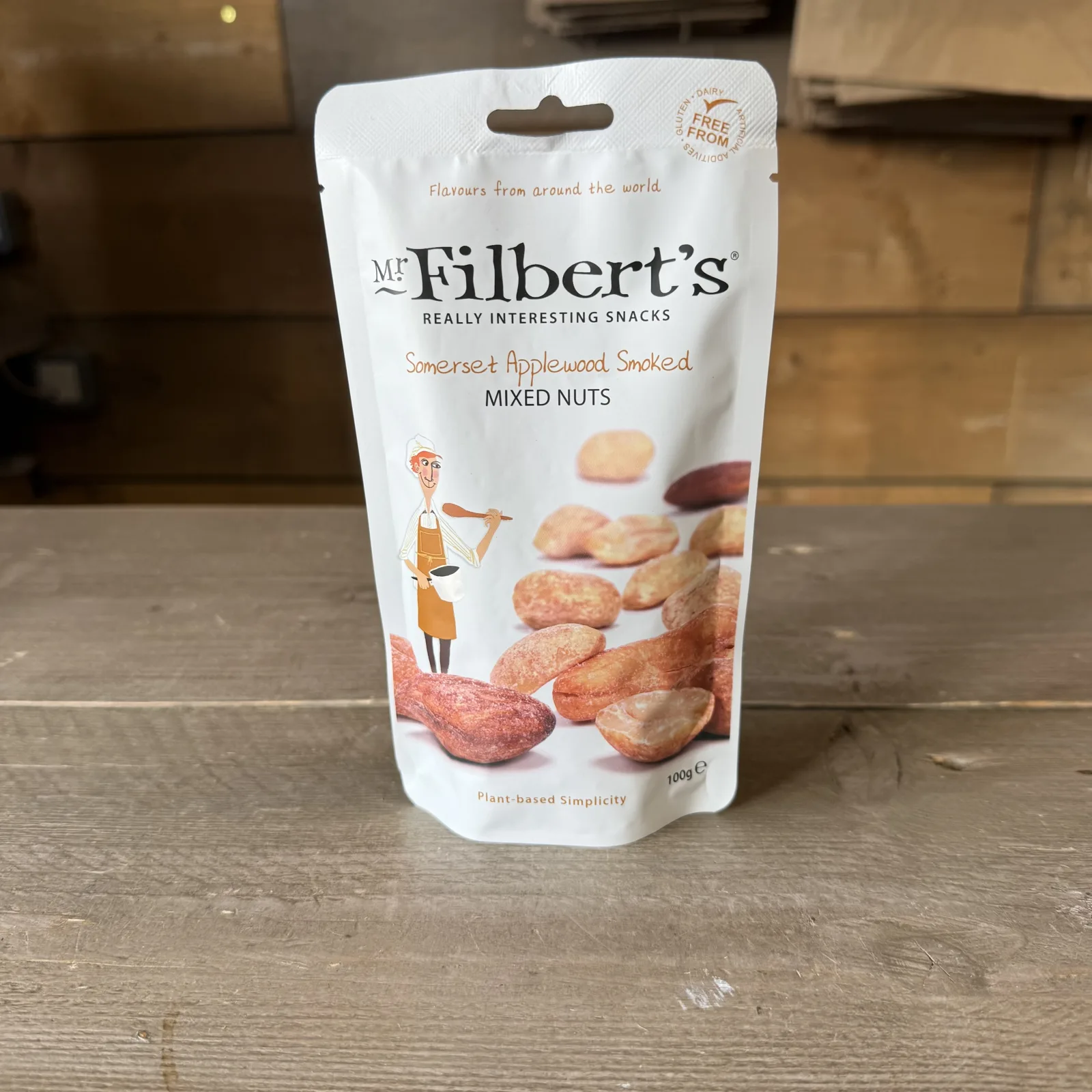 Mr filberts Applewood Smoked Nuts
