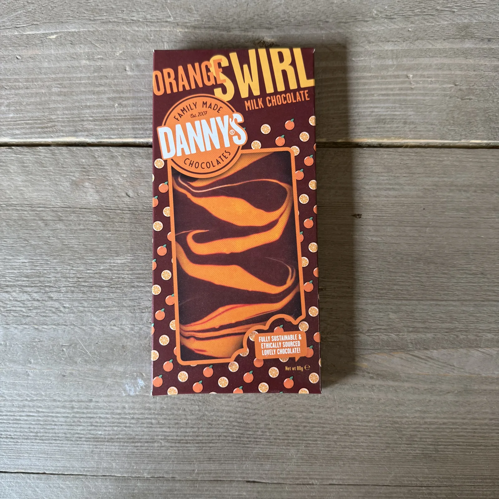 Dannys Chocolate Orange Swirl